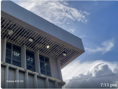 LED Flood Light Outdoor Installation