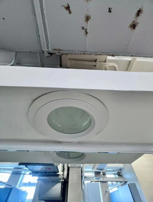 Hong Kong Wong Tai Sin Police Station IP54 Recess Mounted LED Downlight Installation