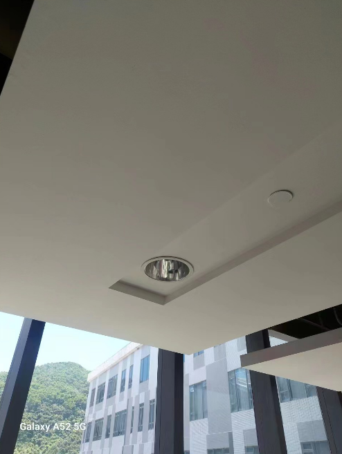 Recess Mounted LED Downlight at Fire and Ambulance Services Academy