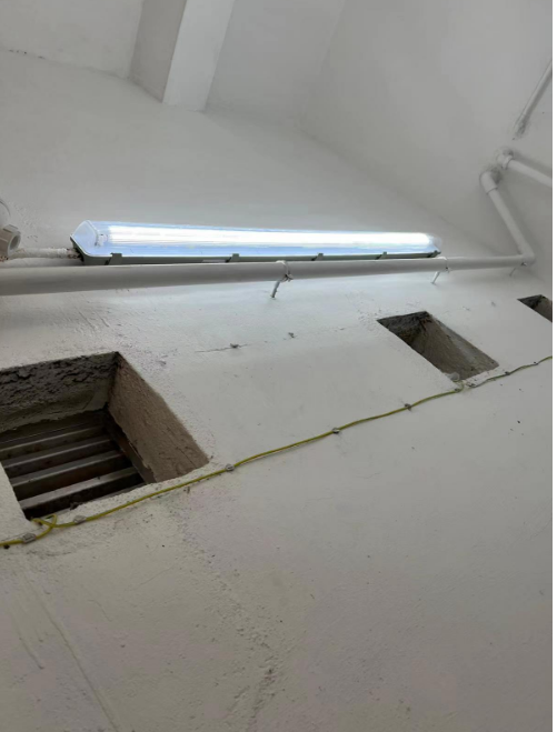 LED waterproof light installed at Sam Ka Tsuen Recreation Ground Hong Kong