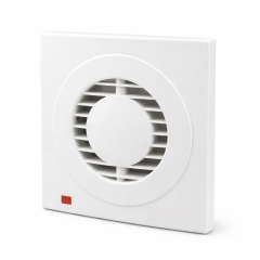 Ultra-Thin Panel Bathroom Ventilating Fan: IPX4 Protection, Back Damper, Reliable Airflow