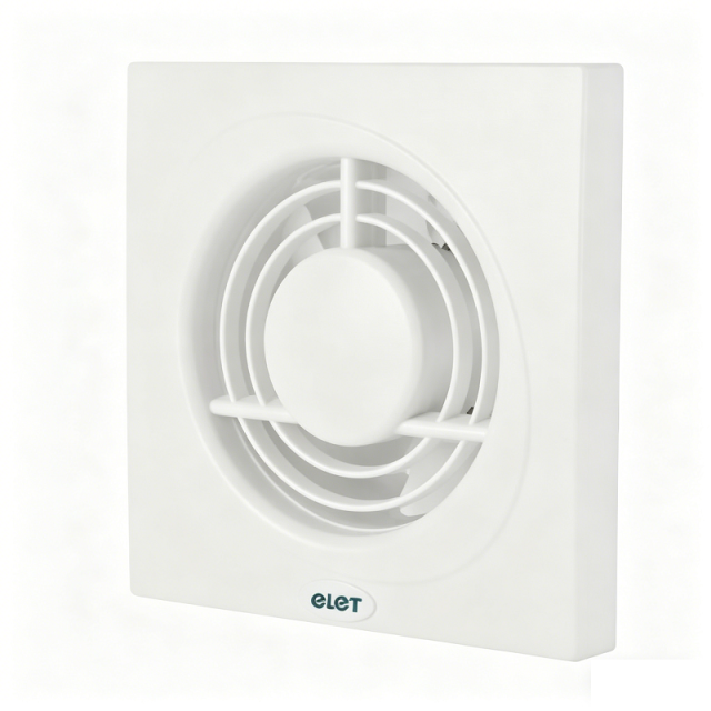 Modern Circular Grille Bathroom Ventilation Fan | Pure Copper Motor Exhaust Fan