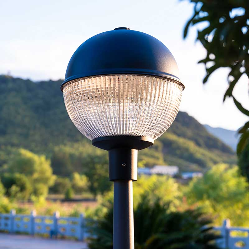 55W IP65 Aluminum LED Garden Light providing pathway illumination
