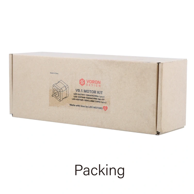 Mellow 180°C High Temperature 3D Printer VORON V0.1 Motor Kit LDO Stepper Motor With Z Shaft TR8X8 Teflon Coated Leadscrew Shaft