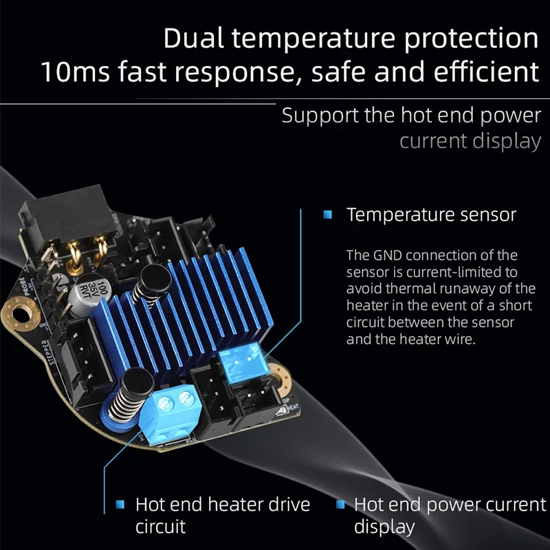 Mellow LDO Orbitool O2 USB Tool Heat Board - For Orbiter Extruder V2.0/ ...