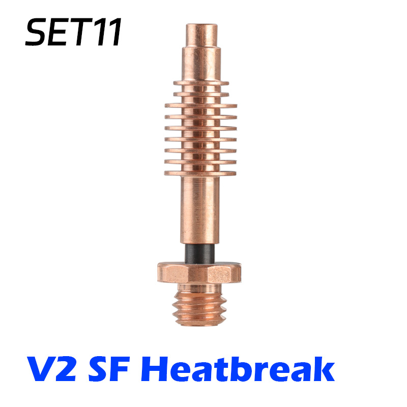 Mellow All Metal DIY NF-Crazy V2 Hotend V6 Copper Nozzle For Ender