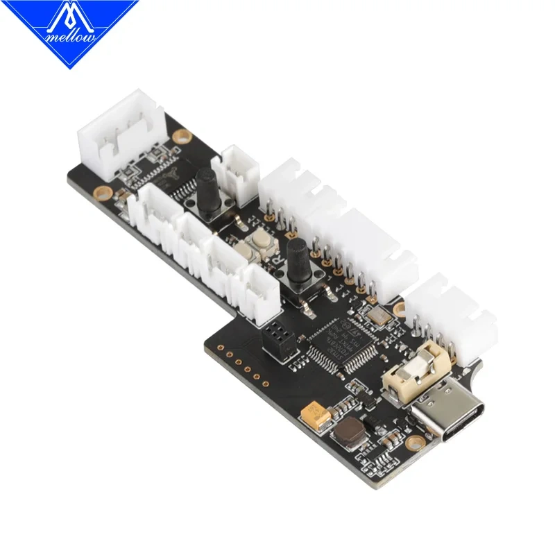 Mellow LLL Plus Filament Buffer For DIY 3D Printers Klipper/RRF/Marlin Material Break Detection Automatic Filament Feeding