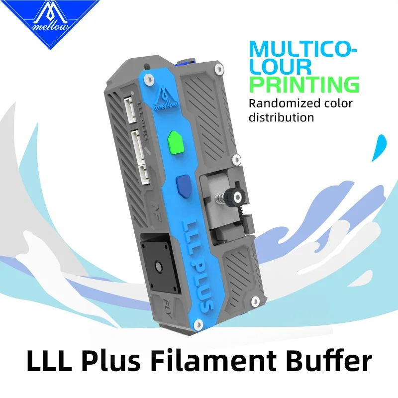 Mellow LLL Plus Filament Buffer For DIY 3D Printers Klipper/RRF/Marlin Material Break Detection Automatic Filament Feeding