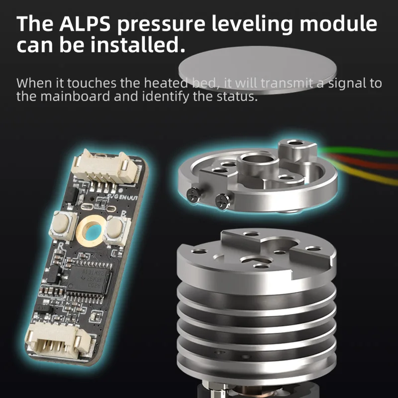 Mellow HeatCore 4 UHF ALPS Hotend Smart Leveling Nozzle Probe For