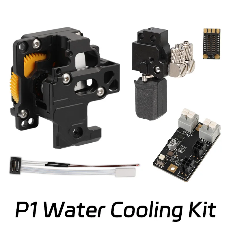 Mellow DIY FluxHeat Exturder & TZ Water Hotend For Upgrade Bambu