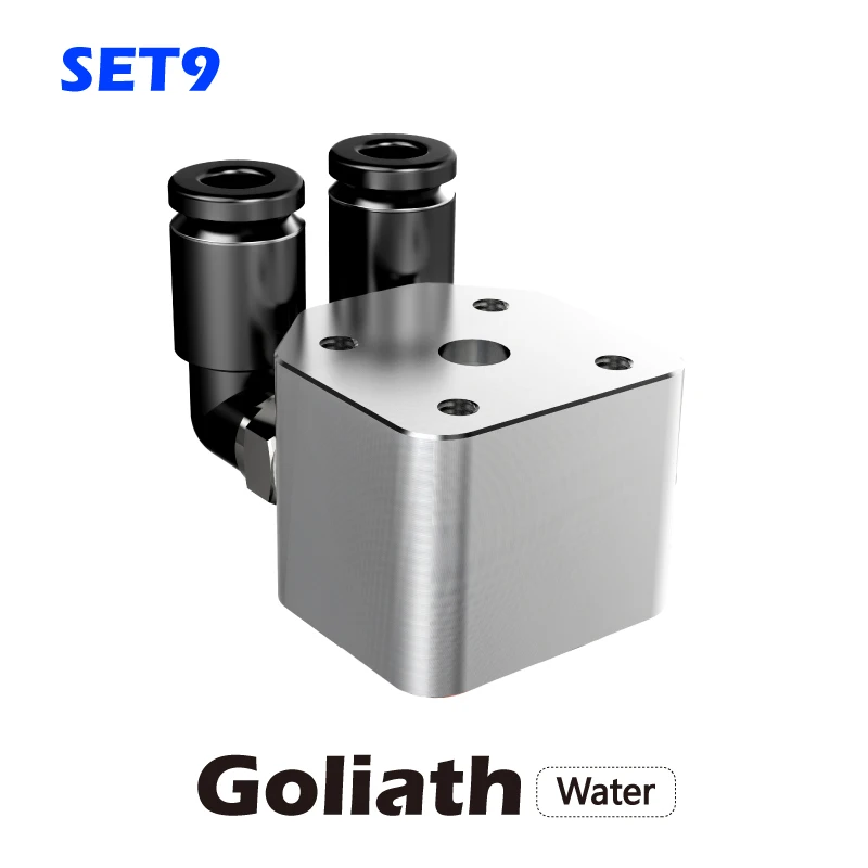 Mellow All Metal Goliath Air / Water V2 Hotend For High Speed 3D