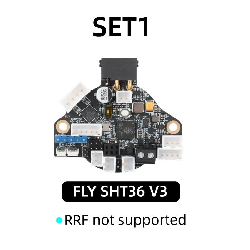 Mellow Fly SHT36 V3 Klipper Compatible 3D Printer Klipper/RRF Canbus  RS232 Board Max Plus LDC1612 Eddy for Nema14/17 Motor