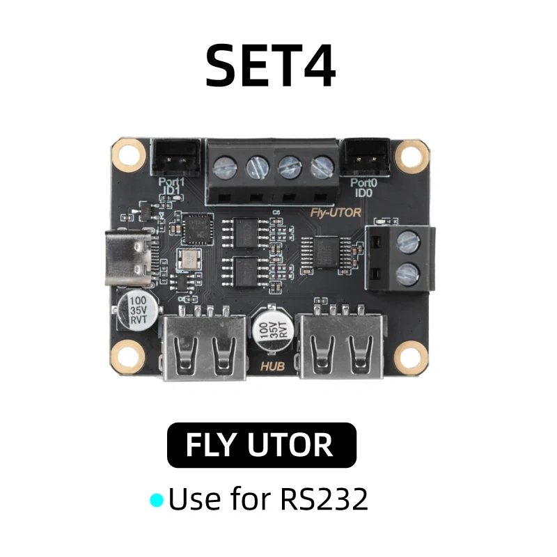 Mellow Fly SHT36 V3 Klipper Compatible 3D Printer Klipper/RRF Canbus  RS232 Board Max Plus LDC1612 Eddy for Nema14/17 Motor