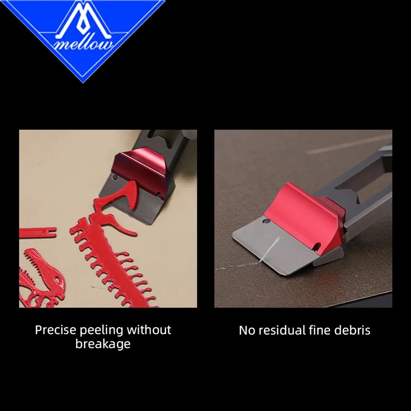 Mellow LadyerBlade 3D Printer Scraper SK5 Blade Print Removal Tool for 3D Printers – Compatible with Bambu Lab, Creality, Voron