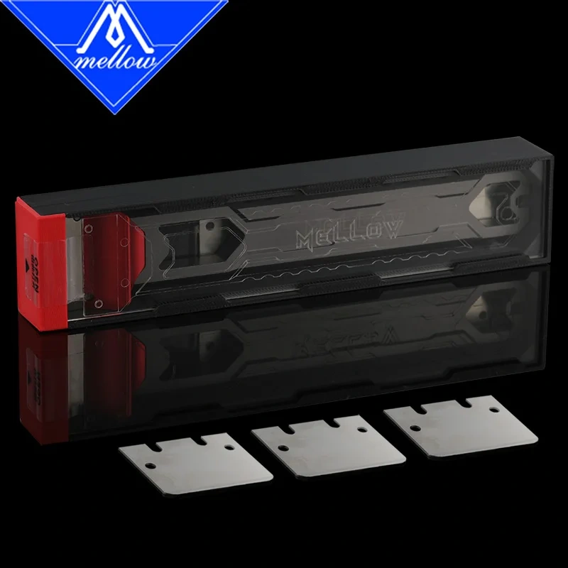 Mellow LadyerBlade 3D Printer Scraper SK5 Blade Print Removal Tool for 3D Printers – Compatible with Bambu Lab, Creality, Voron