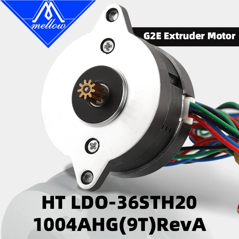 Mellow High Temperature NEMA14 Motor LDO-36STH20-1004AHG(9T) For Orbiter V2.5 Extruders ?G2E?Extruders Orbiter V3.0 Extruder