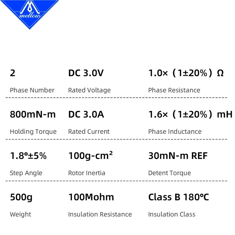 Kraken High Torque NEMA 17 Stepper Motor V2 D3vil Design |104GT-2 For K1 K1C  K1 Max, Voron  VzBot 3D Printers(Round Shaft)