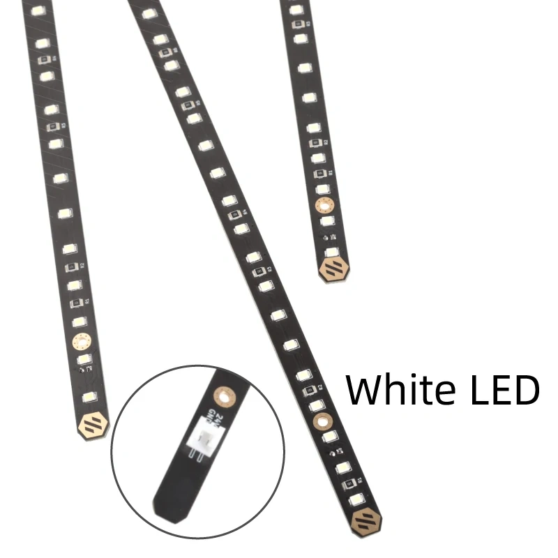 2Pcs Mellow  Daylight PCB Kit 5V RGB / White LED Bar For 3D Printer Voron 0.1/0.2 Voron 2.4 Trident 350/300/250 Micron+ Lamp Bar