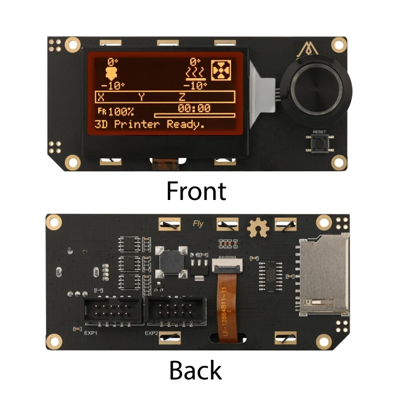 Mellow FLY Mini V1.0 12864 Display Screen For Duet 2 SKR 1.3 1.4,MKS voron  Marlin&Reprap&Klipper 3D printer Board