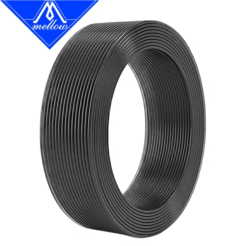 Mellow Color Star Shaped PTFE Tube Ultra-Smooth Japanese Material 4mm OD Teflonto Flow DIY 3D Printer For Bambu Lab AMS Creality