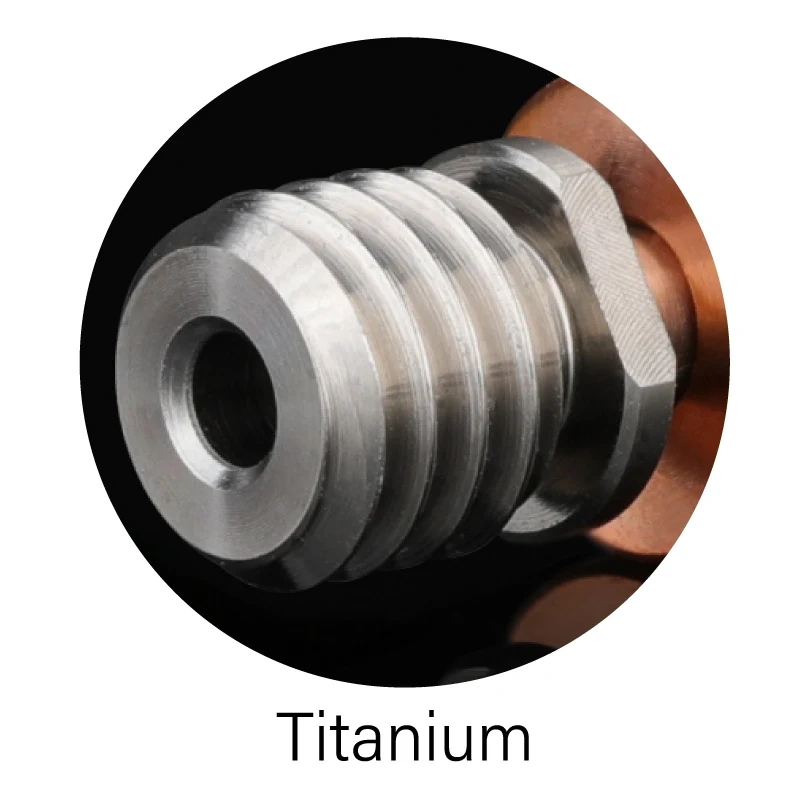 Mellow All-Metal NF TArazy Heat Break Bi-Metal Titanium Copper Throat For ANYCUBIC Mega S ANYCUBIC Mega Pro Vyper 1.75mm