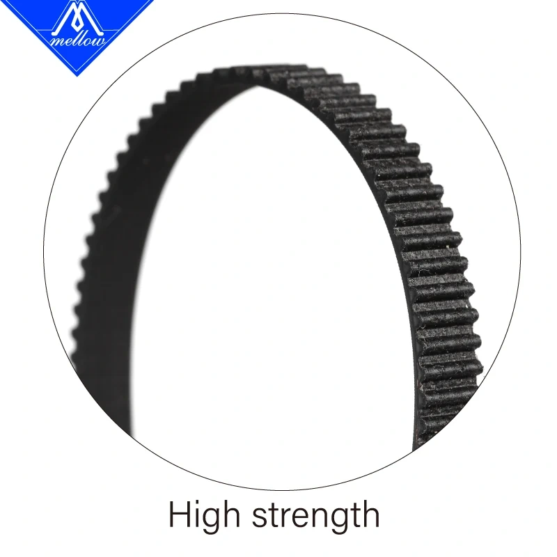 Mellow High Temperature EPDM GATES-LL-2GT Gear Synchronous Belt GT2 Width 6MM 9MM 10MM Timing Belt For BOX 3D Printer Voron BLV