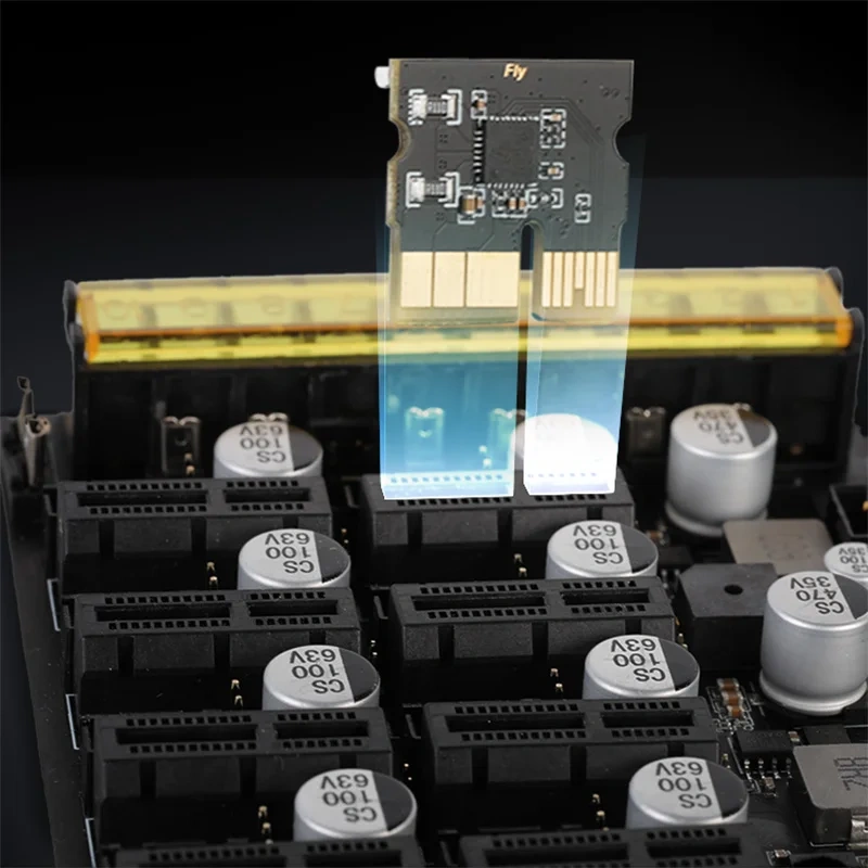 Mellow High-speed Fly ProX10 V1.0 Board HV 10 Axis 32Bit 550MHz For 3D printer motherboar Klipper/RRF Raspberry Pi CM4 voron2.4