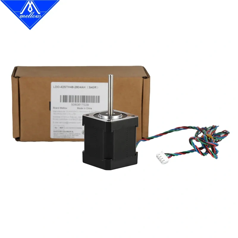 Mellow 2PCS LDO Super Motor 42STH48-2804AH(40R) Nema 17 Stepper Motor For 3D Printer Parts Voron VzBoT Long Shaft Mounts