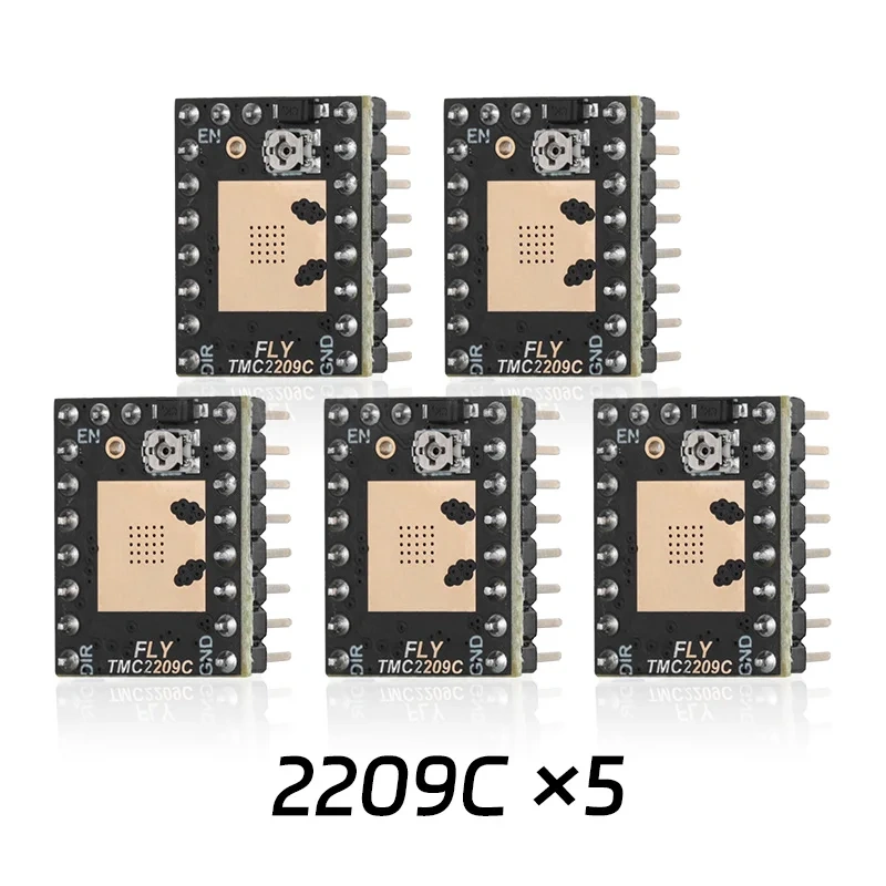 Mellow FLY C5 V1.0 Motherboar SOC H618 MCU H723 550Mhz For Hi-Speed DIY 3D Printer Accessories E3 V3.0 Ender3 V2 CR10 Voron V0.1