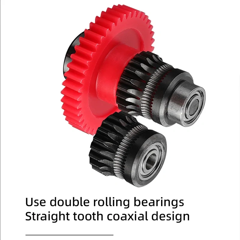 Mellow All Metal Hardened Steel DLC Coated Sprite Extruder Gear 1.75MM Filament  Direct Drive For Creality Ender-3 S1 Ender 3 V3