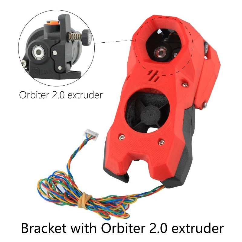 Mellow Voron Stealthburner Orbiter Extruder Kits 3D Printer Parts ABS+PET-CF For Voron 2.4 /Trident/Switchwire/1.8 Dragon Hotend