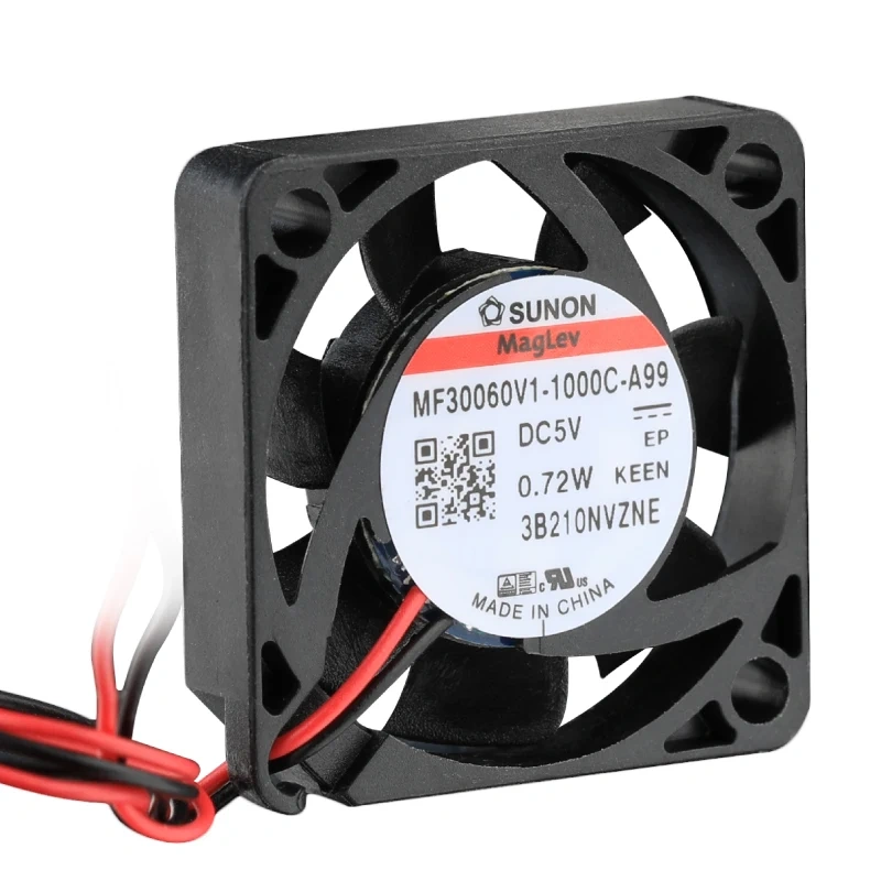 Mellow Sunon 5V Magnetic Suspension Bearing 3006 Fan 30*30*6mm DC Fan For Cooling Voron 3007 3010 Fan Hotend 3D Printer Parts