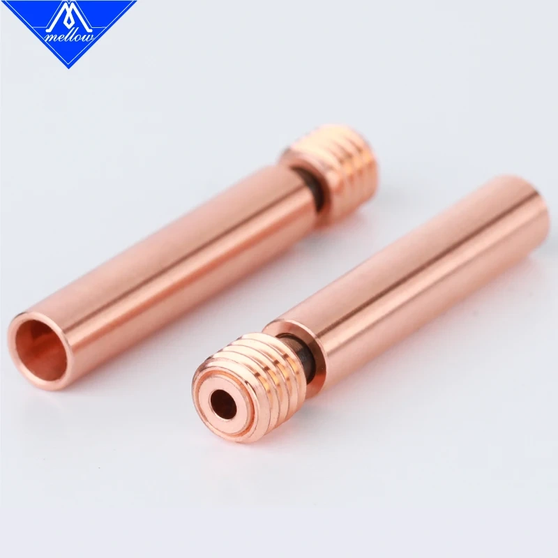 Mellow High Temperature NF Prusa MINI Zone Heatbreak Aerospace & Copper 3D Printer Throat For Printing Reduce Clogging