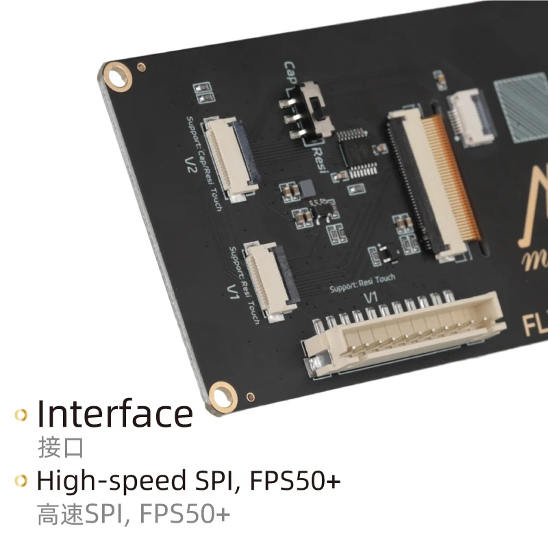 Mellow 3.5in 50fps SPI FLY TFT V2 Klipper Capacitive/Resistive Touch Screen For Fly Pi V2/C8/Raspberry Pi Zero/3B/4B 3D Printer