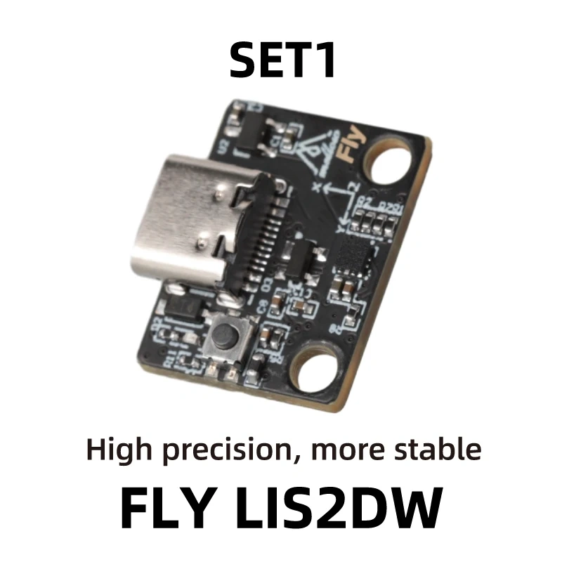 Mellow Fly-LIS2DW Accelerometer Board For Klipper Gemini Rspberry Pi Revo Hotend TZ2.0 K1 MK8 ADXL345 Bracket 3D Printer Parts