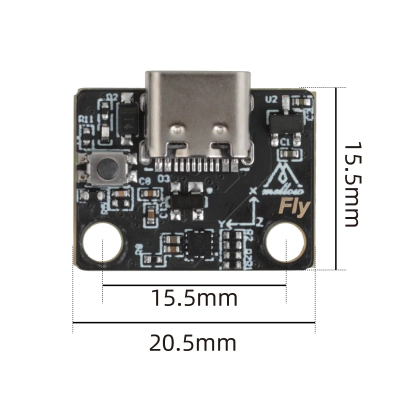 Mellow Fly-LIS2DW Accelerometer Board For Klipper Gemini Rspberry Pi Revo Hotend TZ2.0 K1 MK8 ADXL345 Bracket 3D Printer Parts