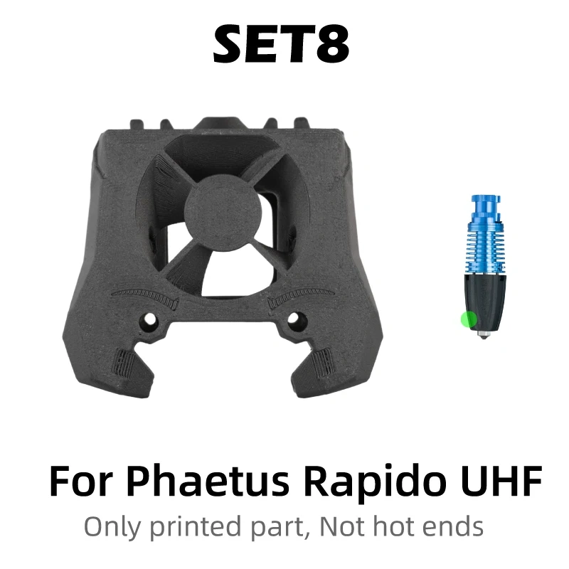 Mellow Hollow G2E Galileo 2 Extruder Bracket Printed With ABS Carbon Fiber And Quenched To Withstand High Temperatures For Voron