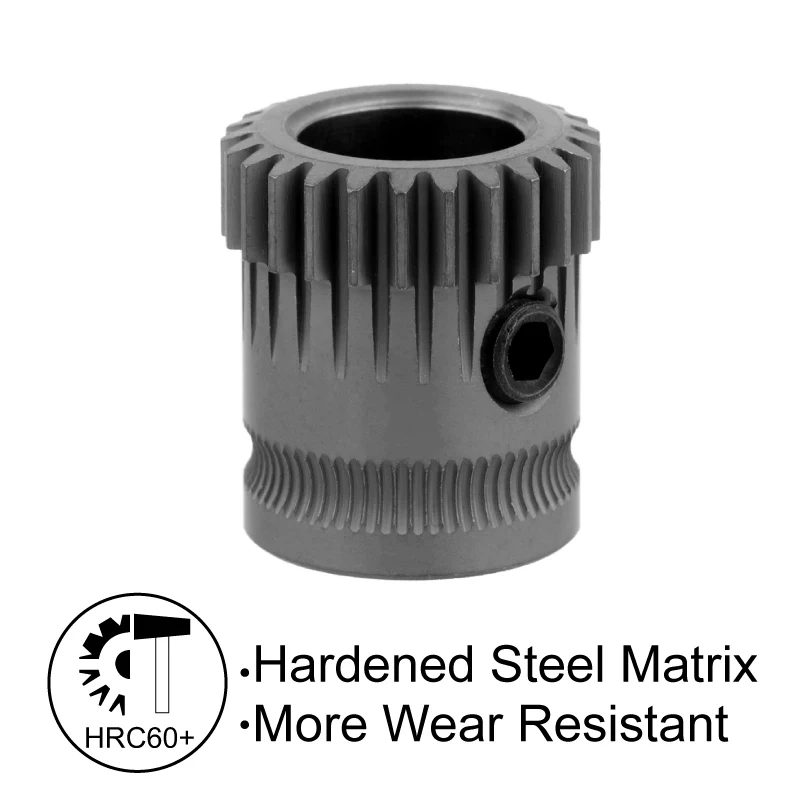 Mellow DIY RNC Nano Coated Wearable Bore 8MM Drivegear Kit Dual Drive Gear For Voron Galileo Extruder / Orbiter V1.5 Extruder