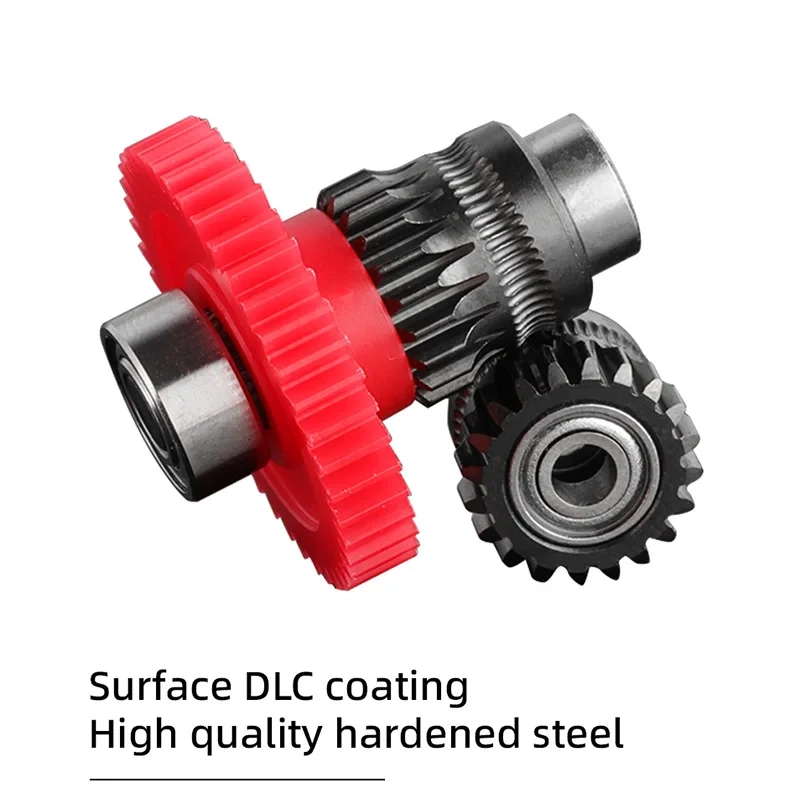 Mellow All Metal Hardened Steel DLC Coated Sprite Extruder Gear 1.75MM Filament  Direct Drive For Creality Ender-3 S1 Ender 3 V3