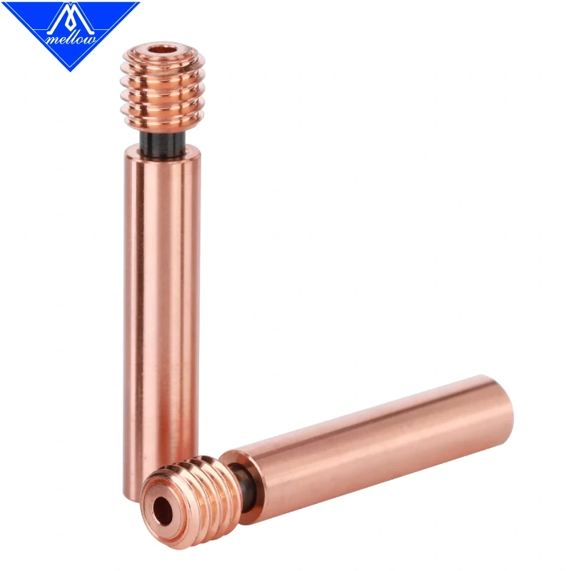 Mellow High Temperature NF Prusa MINI Zone Heatbreak Aerospace & Copper 3D Printer Throat For Printing Reduce Clogging
