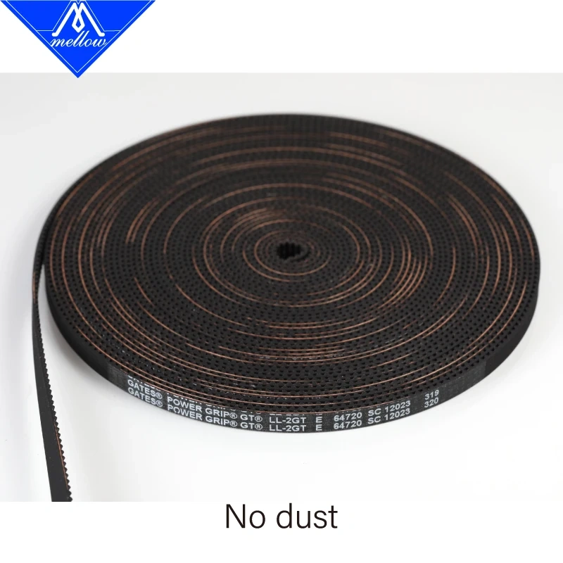 Mellow High Temperature EPDM GATES-LL-2GT Gear Synchronous Belt GT2 Width 6MM 9MM 10MM Timing Belt For BOX 3D Printer Voron BLV