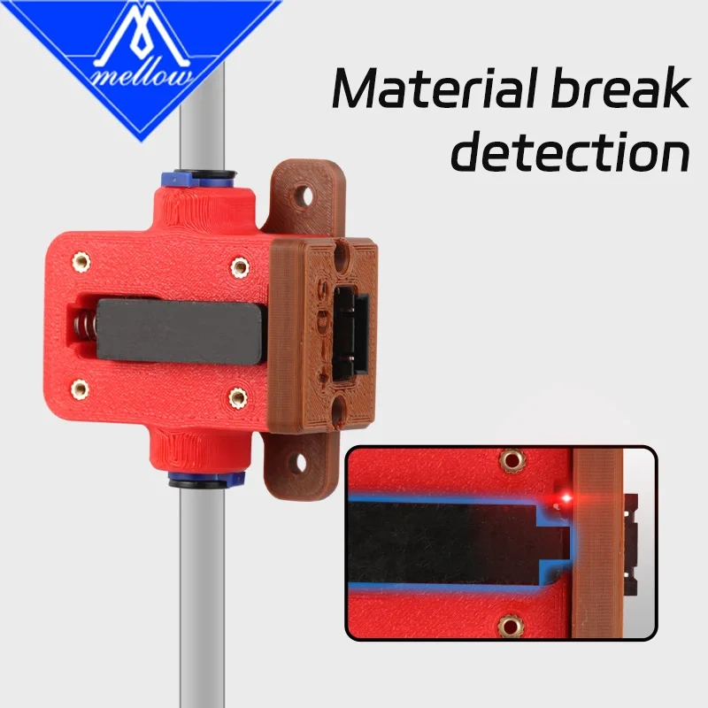 Mellow DIY 2.85MM MDM Material Detection Module For 3D Printing Filament Breakage, Clogging & Tangling 3D Printer