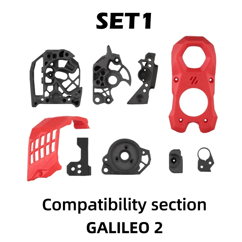 Mellow Hollow G2E Galileo 2 Extruder Bracket Printed With ABS Carbon Fiber And Quenched To Withstand High Temperatures For Voron