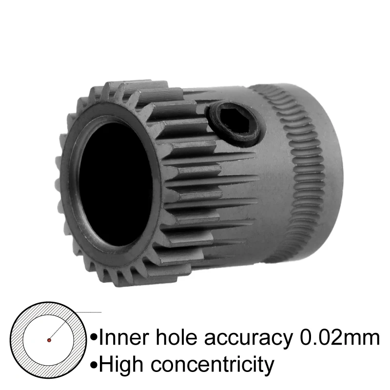 Mellow DIY RNC Nano Coated Wearable Bore 8MM Drivegear Kit Dual Drive Gear For Voron Galileo Extruder / Orbiter V1.5 Extruder