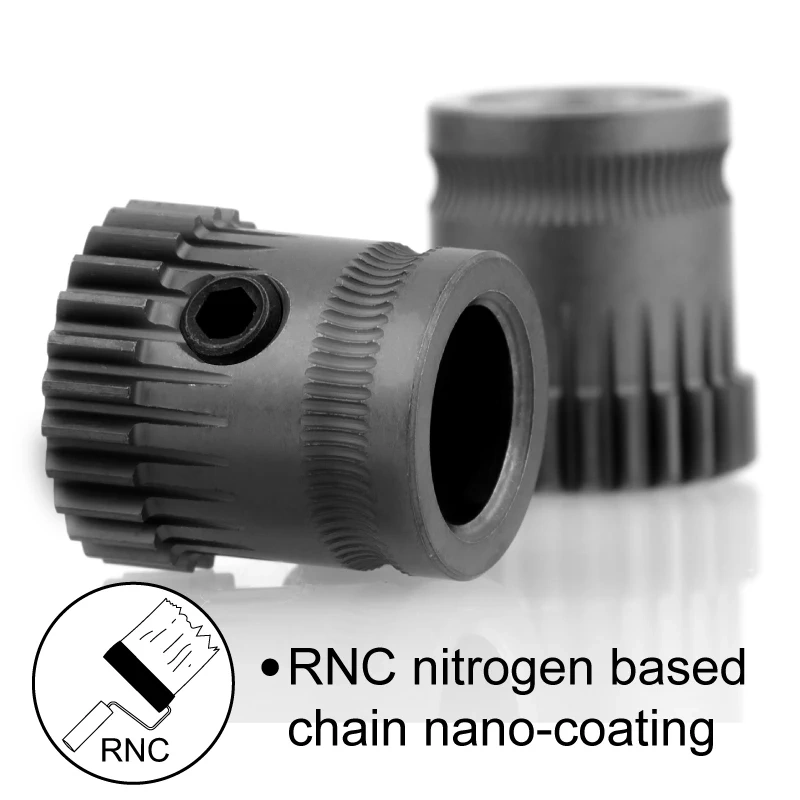 Mellow DIY RNC Nano Coated Wearable Bore 8MM Drivegear Kit Dual Drive Gear For Voron Galileo Extruder / Orbiter V1.5 Extruder