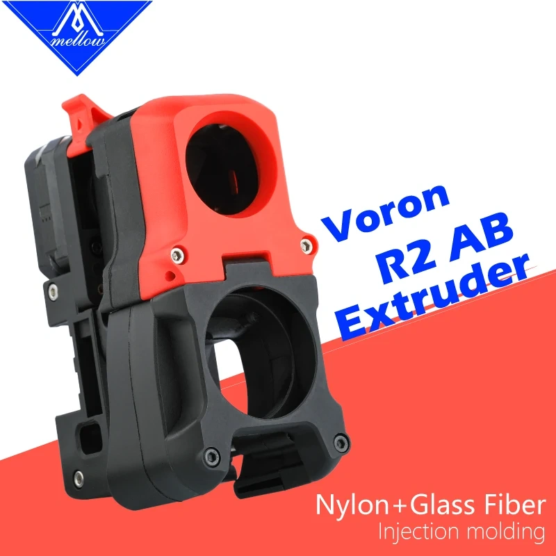 Mellow Voron 2.4 R2 AB Clockwork  Nylon+Glass Injection V6 Extruder Shell High Temperature And Durable 3D printer parts