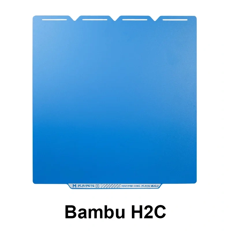 Mellow EvoBambu H2C MintPad Cool Plate Build Surface For Bambu Lab Low Temperature Enhanced Bonding Double-Sided Flexible Bed