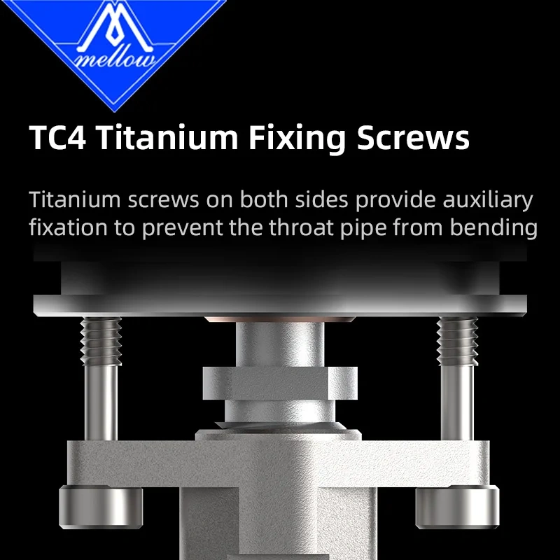 Mellow High Flow FluxHeat V6 ALPS Hotend Smart Leveling Nozzle Probe For Voron Blv Vzbot Hevort DIY 3D Printer Replace 3D TOUCH