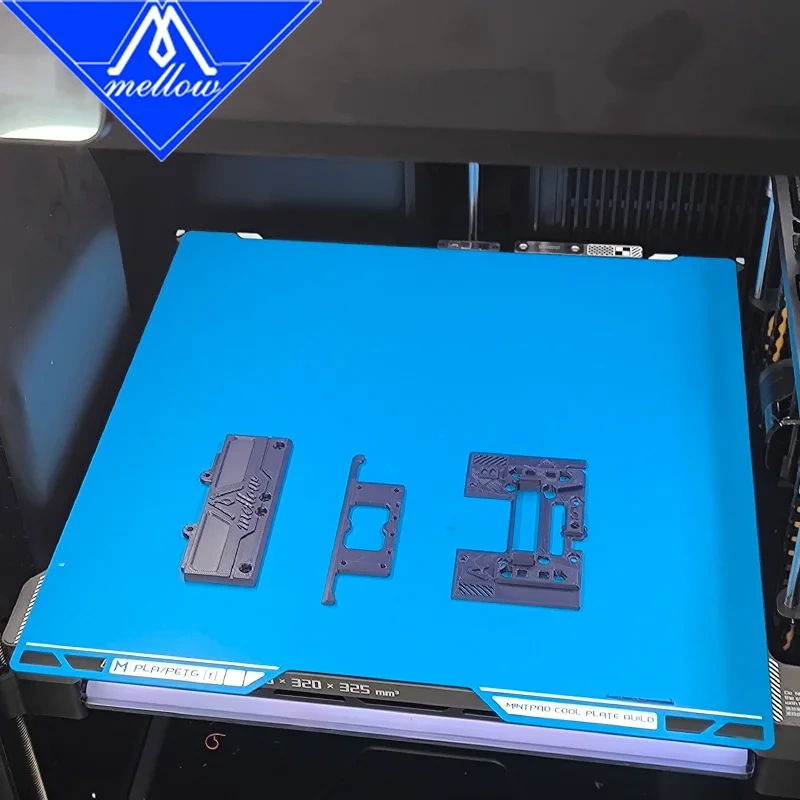 Mellow EvoBambu H2C MintPad Cool Plate Build Surface For Bambu Lab Low Temperature Enhanced Bonding Double-Sided Flexible Bed
