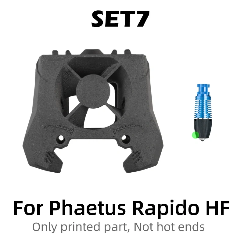 Mellow Hollow G2E Galileo 2 Extruder Bracket Printed With ABS Carbon Fiber And Quenched To Withstand High Temperatures For Voron